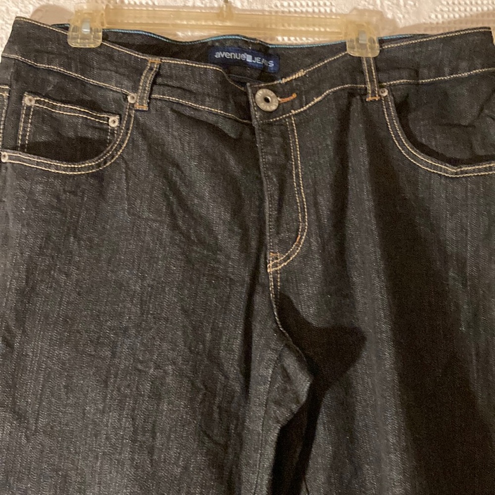 Ladies Avenue jeans size 18p black